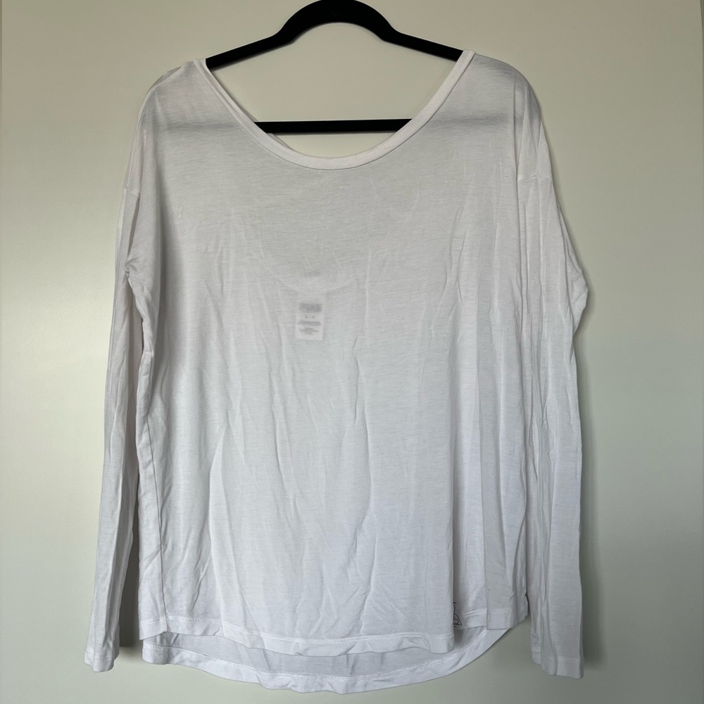 PINK Relaxed Fit Long Sleeve Tee
